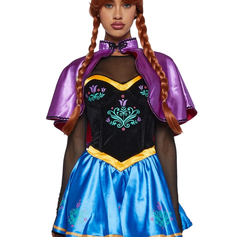 Frozen Ana Costume - dolls kill - Medium